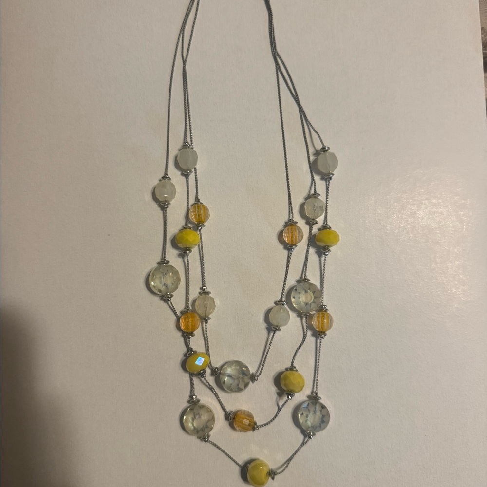 Elegant Multi-Color Beaded Necklace